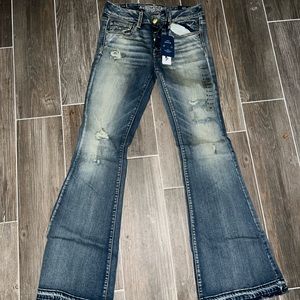 American Eagle Boho Jeans